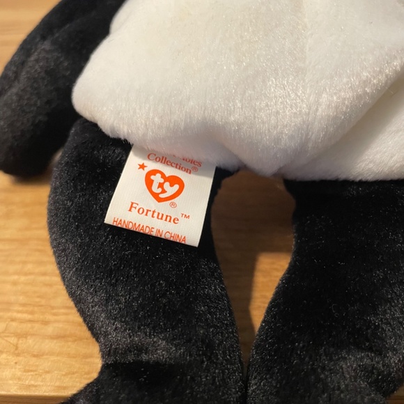 Ty Beanie Babies Fortune Panda Bear Black White 1997 – New Tag On VINTAGE - Picture 3 of 10